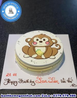 Bánh Kem Con Khỉ 24